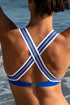 Lise Charmel 35b Energie Nautique N/w Crossed Back Triangle